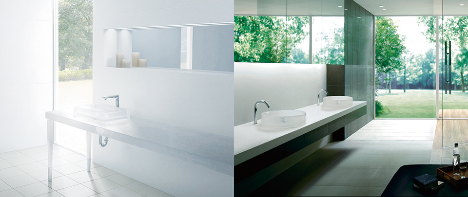 Chậu rửa mặt TOTO MR710 phù hợp với nhiều không gian