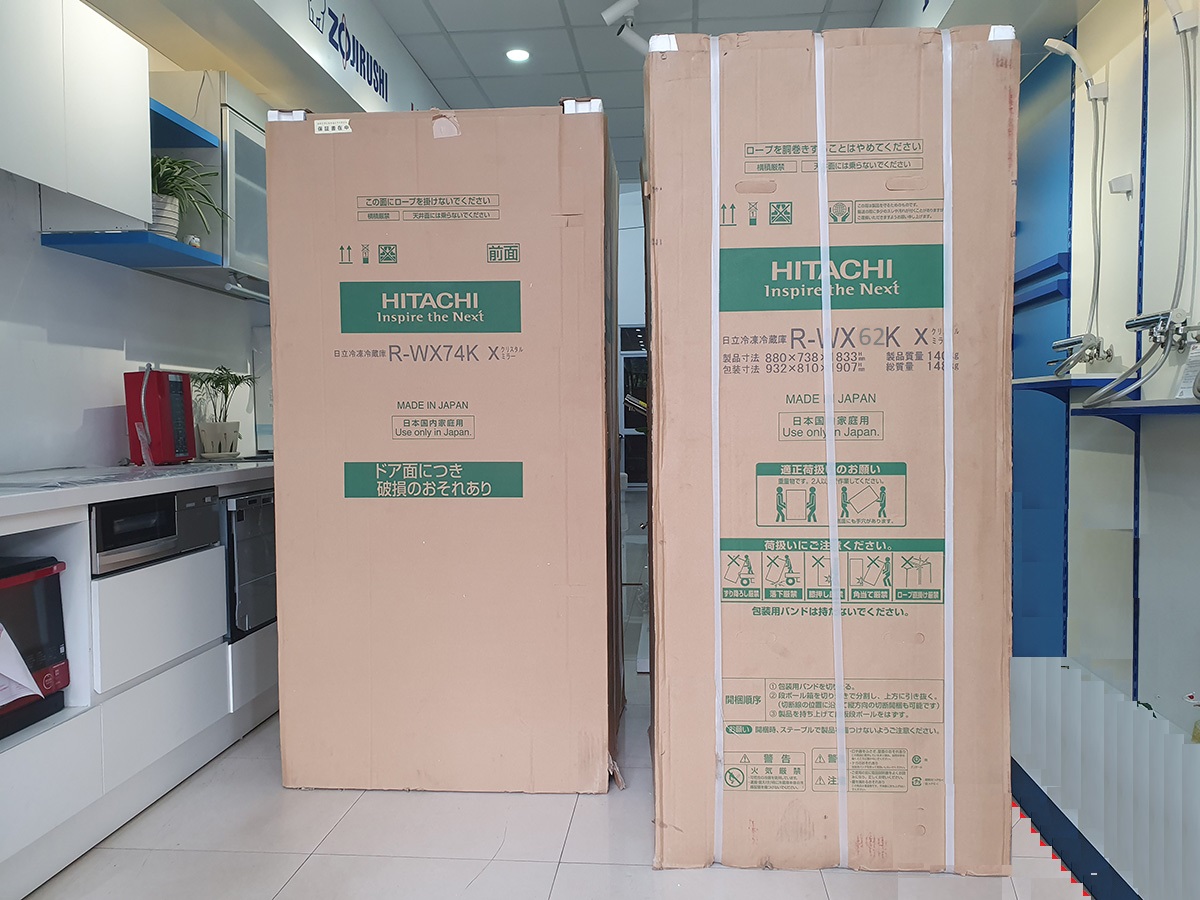 Tủ lạnh Hitachi R-WX62K mới nguyên hộp