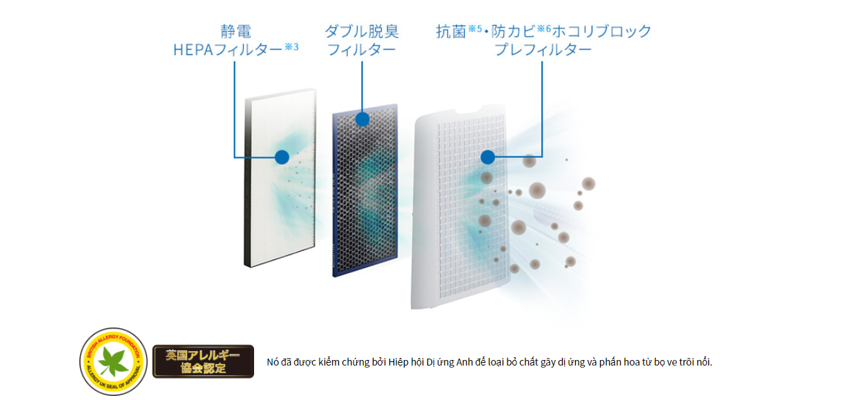 Bộ lọc khử mùi kép