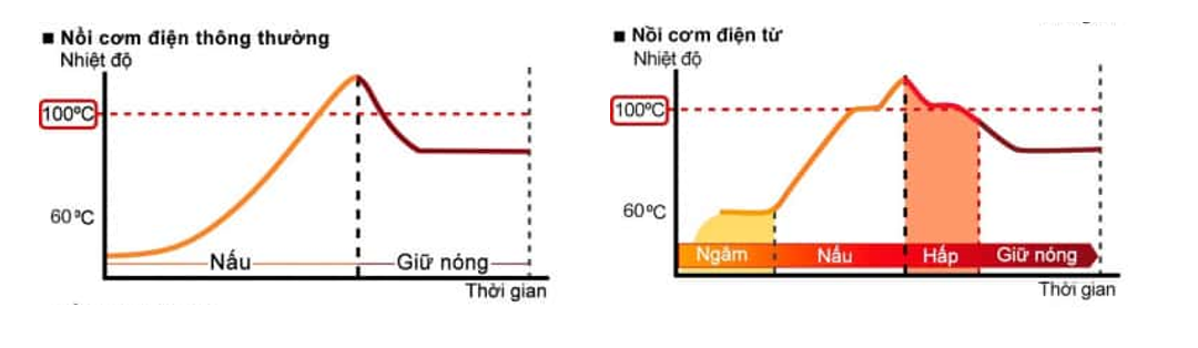 Công nghệ "Hấp kết hợp áp suất UMAMI" giúp giữ trọn thành vị ngọt của hạt gạo
