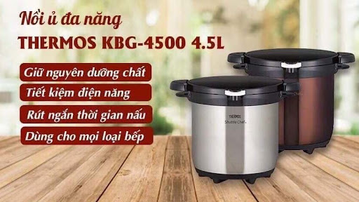 Tổng quan nồi ủ Thermos KBG-4500