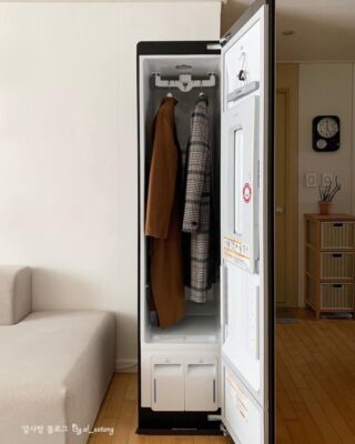 Hình ảnh thực tế tủ giặt hấp sấy LG Styler S3BF (1)