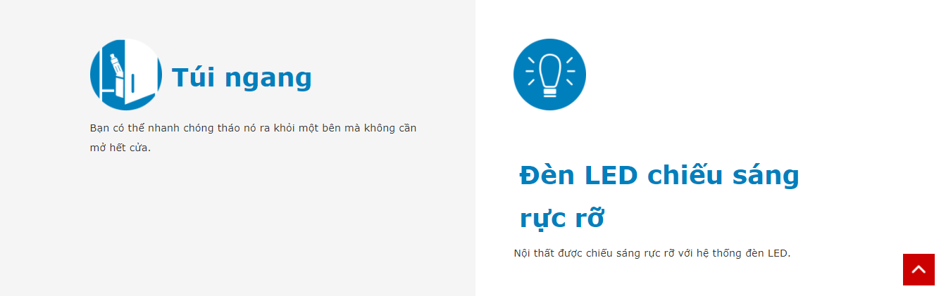 Tính năng của tủ Mitsubishi MR-P15F