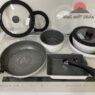 Hình ảnh thực tế bộ nồi IRIS OHYAMA 12 món