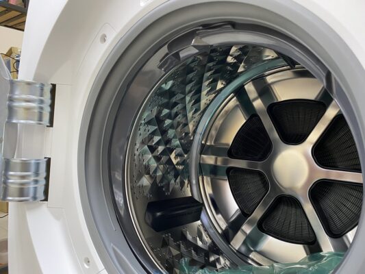 Hình ảnh thực tế lòng máy giặt Panasonic NA-LX113AL