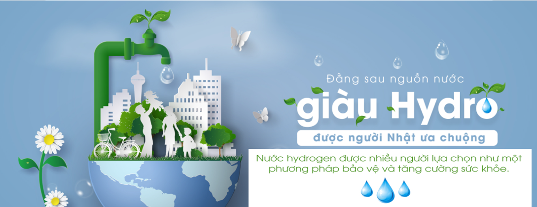 Nước giàu Hydro rất tốt cho sức khỏe người tiêu dùng