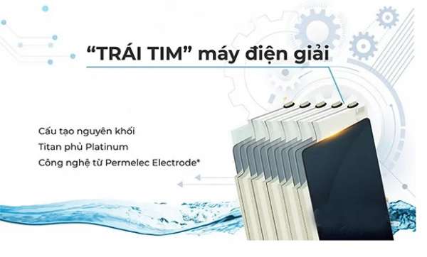 Cấu tạo của tấm điện cực Titan phủ bạch kim