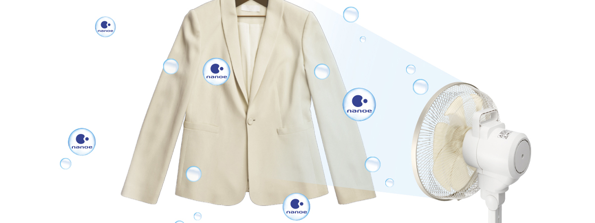 NanoE khử mùi quần áo hiệu quả