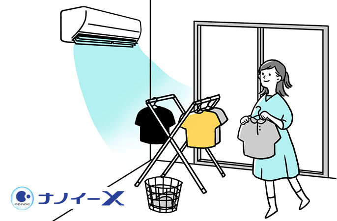 Sấy khô quần áo trong khi hút ẩm