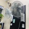 2 quạt treo tường Sharp PJ-N3AK và Toshiba TF-30RK25