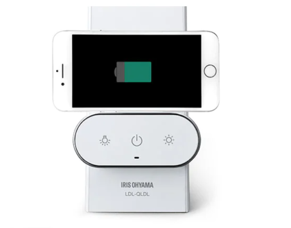 Sạc không dây đèn LED để bàn IRIS OHYAMA LDL-QLDL-B