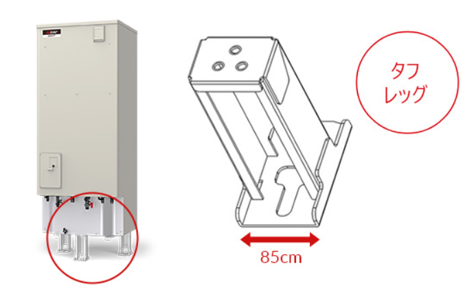Bộ chân đế chắc chắn