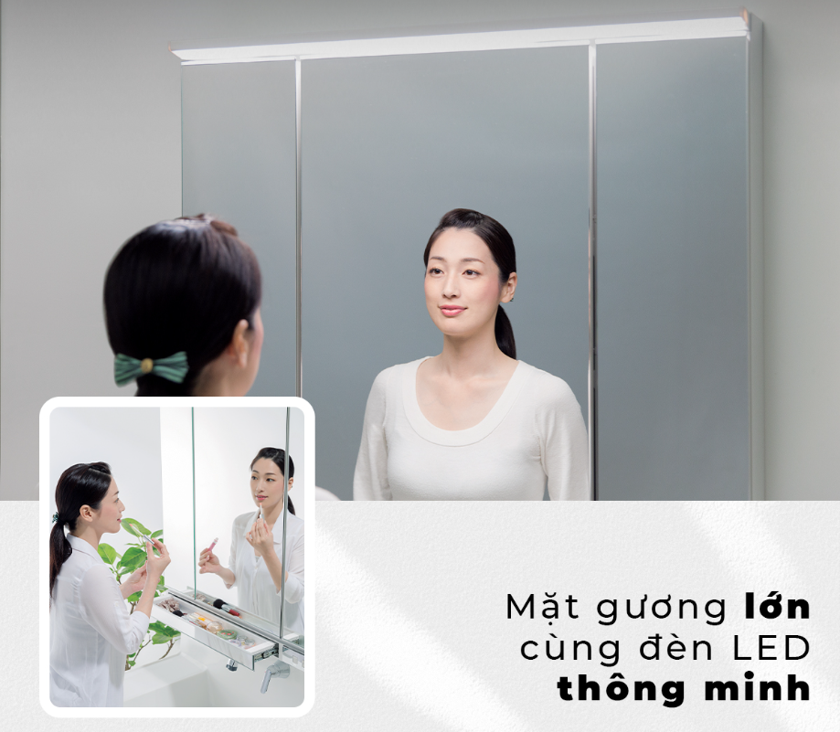 Gương tích hợp đèn LED