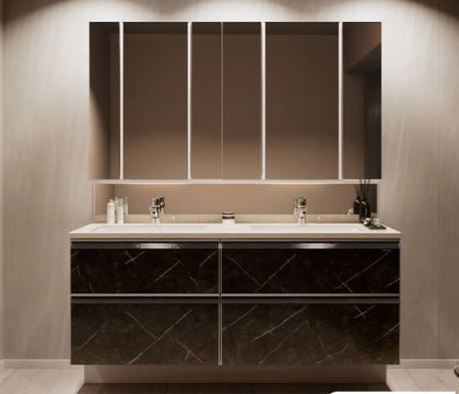 Hệ tủ gương Takara đôi