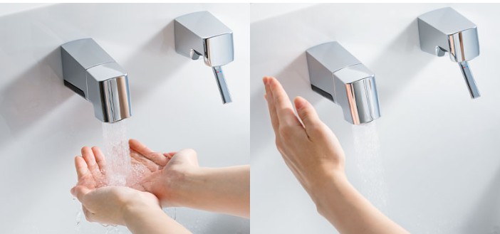 Vòi rửa tay cảm ứng