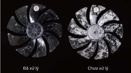 Cánh quạt chống bám bụi