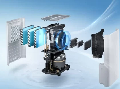 Công nghệ hút ẩm của máy Spair