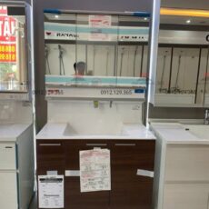 Tủ gương TOTO 1 mét có đèn kháng khuẩn