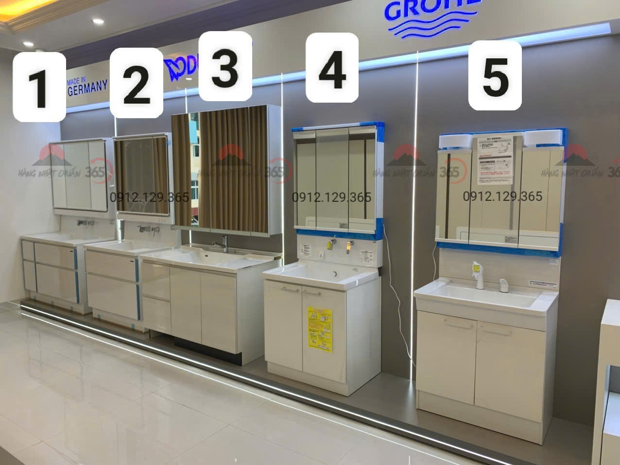 Tủ gương TOTO và Takara hình 02